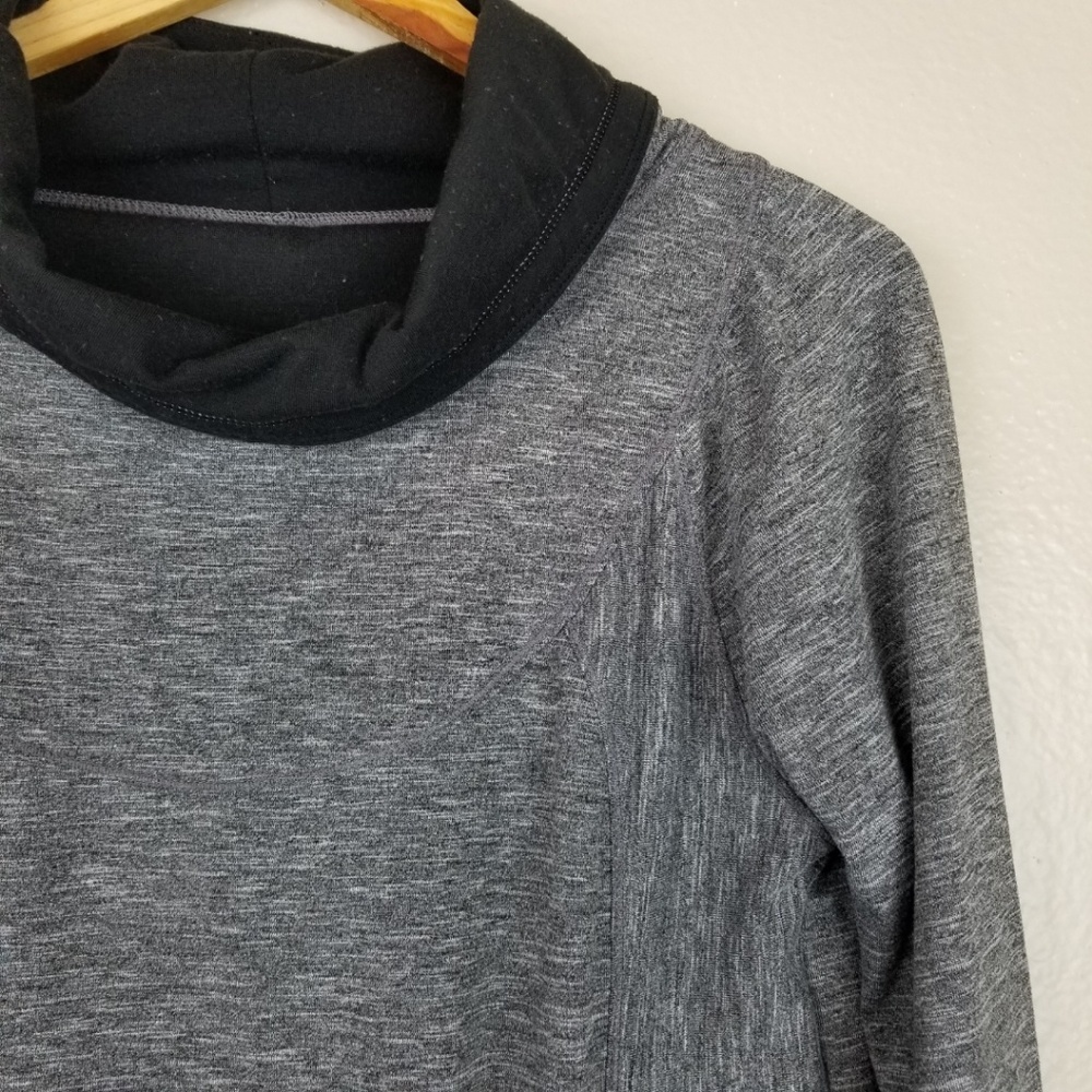 😀 PrAna 'Ember Top' Pullover Cowl Neck Sweatshirt - Picture 3 of 8